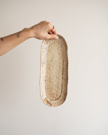 Serving Plate Mila Beige - Things I Like Things I Love