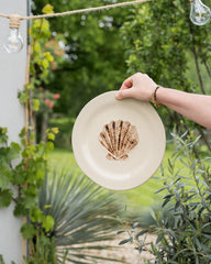 Serving Plate Shell Ceramic - Things I Like Things I Love