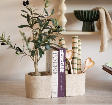 SET OF 2 - Bookend Olina - Things I Like Things I Love