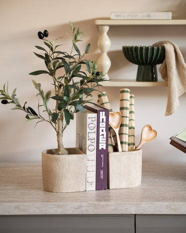 SET OF 2 - Bookend Olina - Things I Like Things I Love