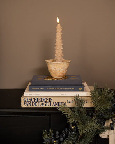 SET OF 2 - Candle LED Pinetree - Things I Like Things I Love