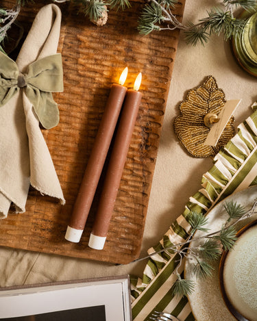 SET OF 2 - Dinner Candle Led Alira - Things I Like Things I Love