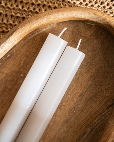 SET OF 2 - Dinner Candle Ombre Brown - Things I Like Things I Love