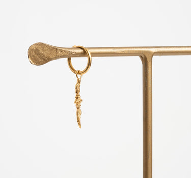 Set Of 2 Earrings Eyecatcher Hoop Gold - Things I Like Things I Love