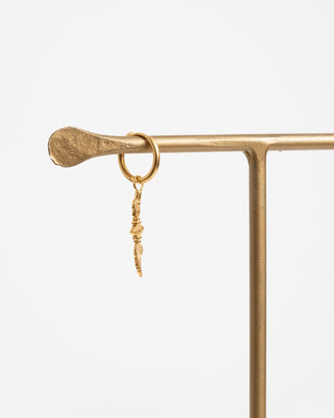 Set Of 2 Earrings Eyecatcher Hoop Gold - Things I Like Things I Love