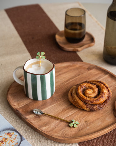 SET OF 2 - Handmade Lucky Clover Teaspoon - Things I Like Things I Love