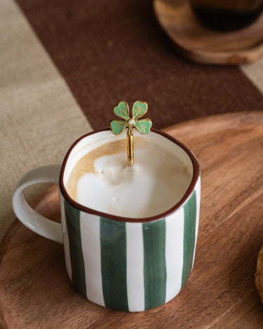 SET OF 2 - Handmade Lucky Clover Teaspoon - Things I Like Things I Love