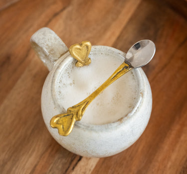 SET OF 2 - Handmade Spoons Hana Heart - Things I Like Things I Love