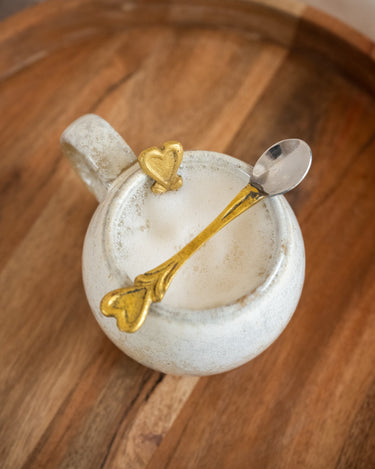 SET OF 2 - Handmade Spoons Hana Heart - Things I Like Things I Love