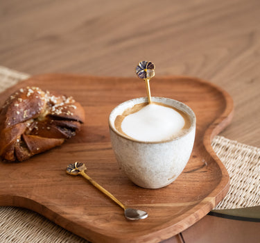 SET OF 2 - Handmade Teaspoon Valery Violet - Things I Like Things I Love