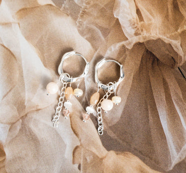 Set Of 2 Hoop Abbey Silver - Things I Like Things I Love