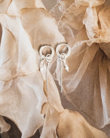 Set Of 2 Hoop Chain Medusa Silver - Things I Like Things I Love