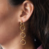 Set of 2 hoops Mamma Mia Gold - Things I Like Things I Love