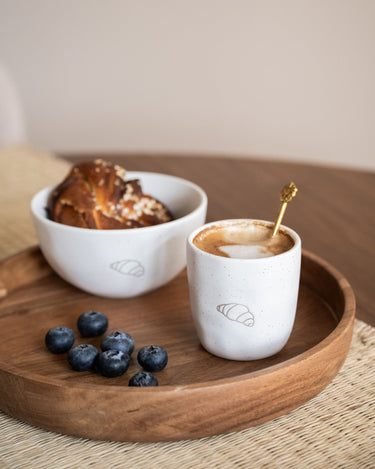 SET OF 2 - Mug Croissant Bonjour - Things I Like Things I Love