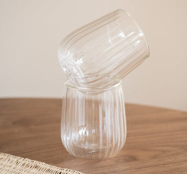 SET OF 2 - Mug Tokio Borosilicate Glass - Things I Like Things I Love