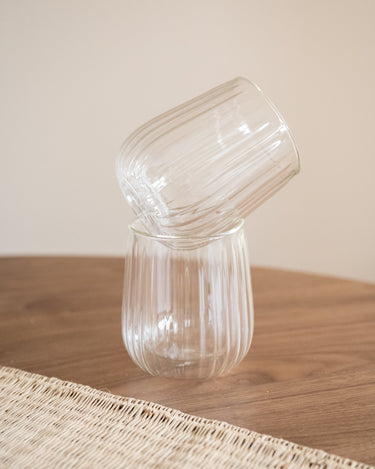 SET OF 2 - Mug Tokio Borosilicate Glass - Things I Like Things I Love