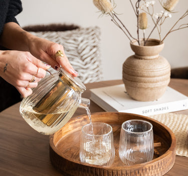 SET OF 2 - Mug Tokio Borosilicate Glass - Things I Like Things I Love