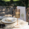 SET OF 2 - Outdoor Champagne Glass Amber - Things I Like Things I Love