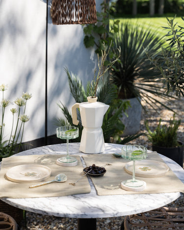 SET OF 2 - Outdoor Cocktail Glass Green - Things I Like Things I Love