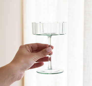 SET OF 2 - Outdoor Cocktail Glass Green - Things I Like Things I Love