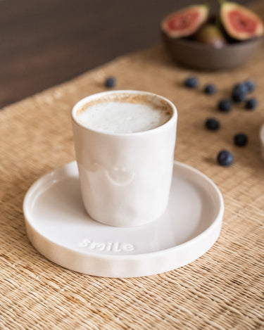 SET OF 2 - Plate Enjoyable Smile - Things I Like Things I Love