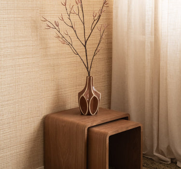 SET OF 2 - Side Table Ash Wood - Things I Like Things I Love