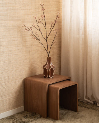SET OF 2 - Side Table Ash Wood - Things I Like Things I Love