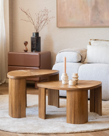 SET OF 2 - Side Table Tala Wood - Things I Like Things I Love