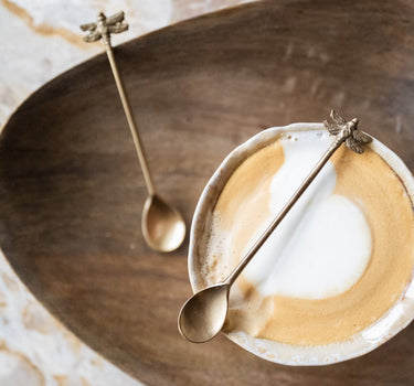 SET OF 2 - Spoon Dragonfly Gold - Things I Like Things I Love