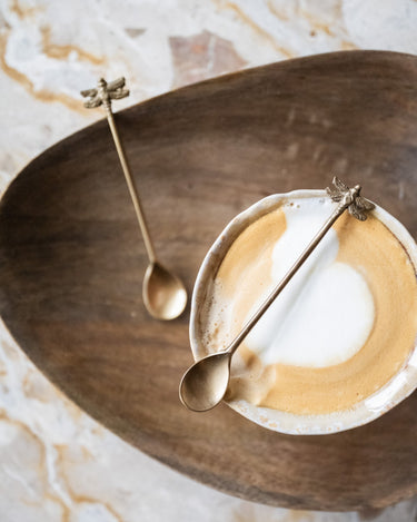SET OF 2 - Spoon Dragonfly Gold - Things I Like Things I Love