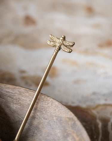 SET OF 2 - Spoon Dragonfly Gold - Things I Like Things I Love