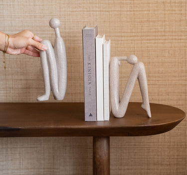 SET OF 2 - TILTIL Ornament/Bookend Human - Things I Like Things I Love