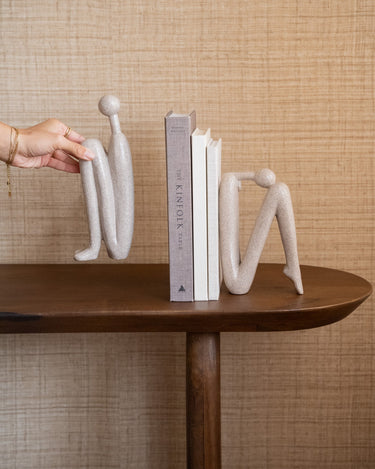 SET OF 2 - TILTIL Ornament/Bookend Human - Things I Like Things I Love