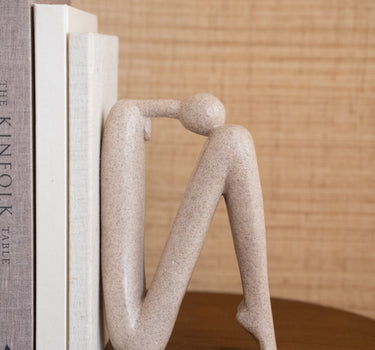 SET OF 2 - TILTIL Ornament/Bookend Human - Things I Like Things I Love