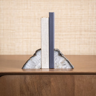 SET OF 2 - Unique Bookend Agate Stone Small - Things I Like Things I Love