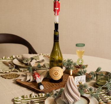 SET OF 2 - XMAS Dinner Candles Nutcracker - Things I Like Things I Love