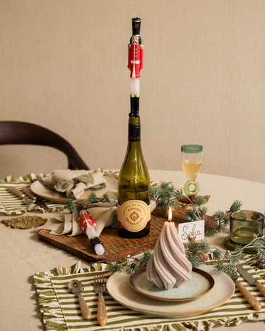 SET OF 2 - XMAS Dinner Candles Nutcracker - Things I Like Things I Love