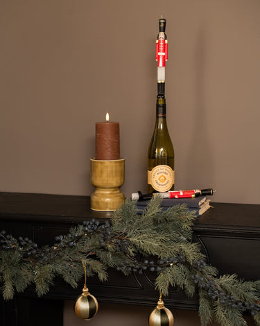 SET OF 2 - XMAS Dinner Candles Nutcracker - Things I Like Things I Love