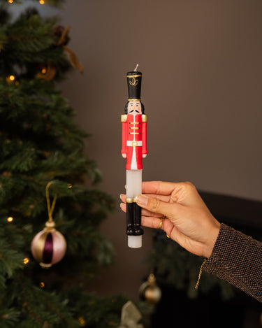 SET OF 2 - XMAS Dinner Candles Nutcracker - Things I Like Things I Love