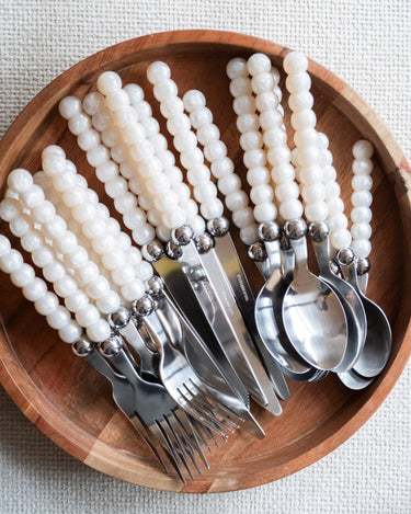 SET OF 24 - Cutlery Set Lova Pearl - Things I Like Things I Love