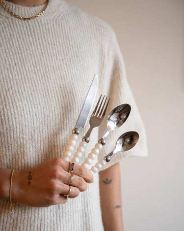 SET OF 24 - Cutlery Set Lova Pearl - Things I Like Things I Love