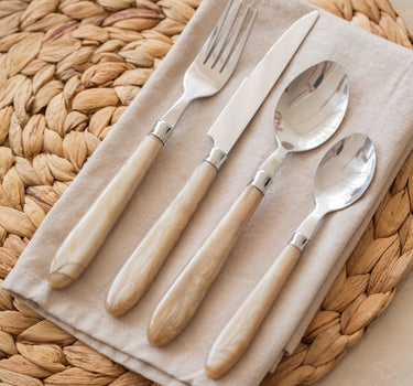 SET OF 24 - Cutlery Set Pearl - Things I Like Things I Love