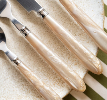 SET OF 24 - Cutlery Set Pearl - Things I Like Things I Love