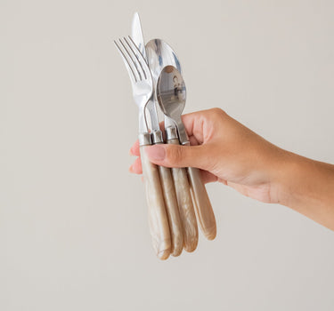 SET OF 24 - Cutlery Set Pearl - Things I Like Things I Love