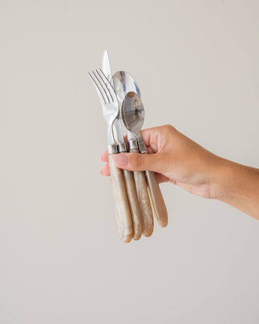 SET OF 24 - Cutlery Set Pearl - Things I Like Things I Love