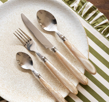SET OF 24 - Cutlery Set Pearl - Things I Like Things I Love