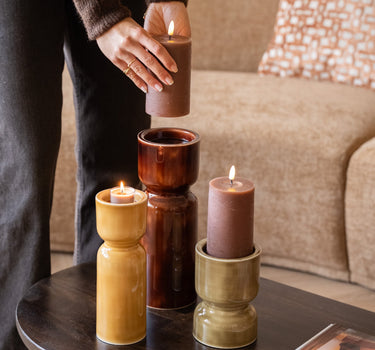 SET OF 3 - Candle Holders Roan - Things I Like Things I Love