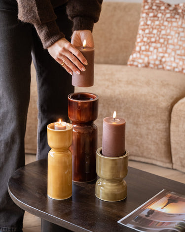 SET OF 3 - Candle Holders Roan - Things I Like Things I Love