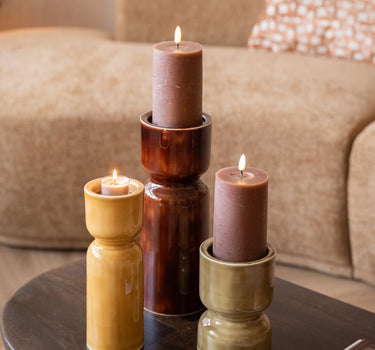SET OF 3 - Candle Holders Roan - Things I Like Things I Love
