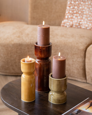 SET OF 3 - Candle Holders Roan - Things I Like Things I Love
